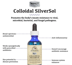 Colloidal SilverSol | *MRET Activated Colloidal SilverSol