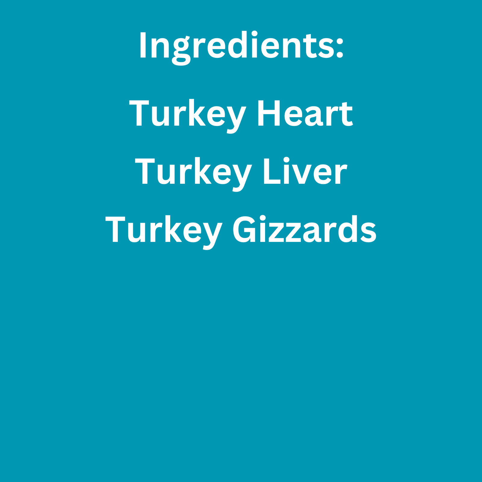 Turkey Organs 1 lb