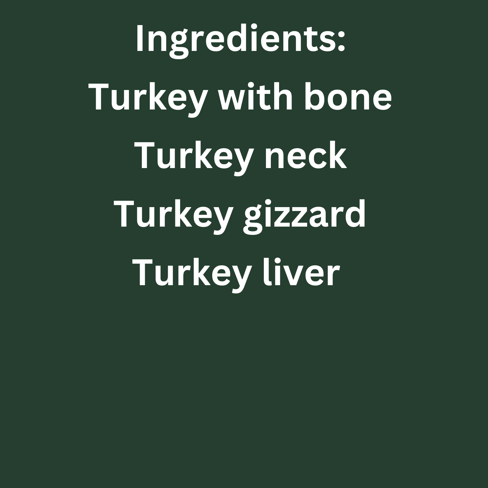 Turkey PMR 2 lb