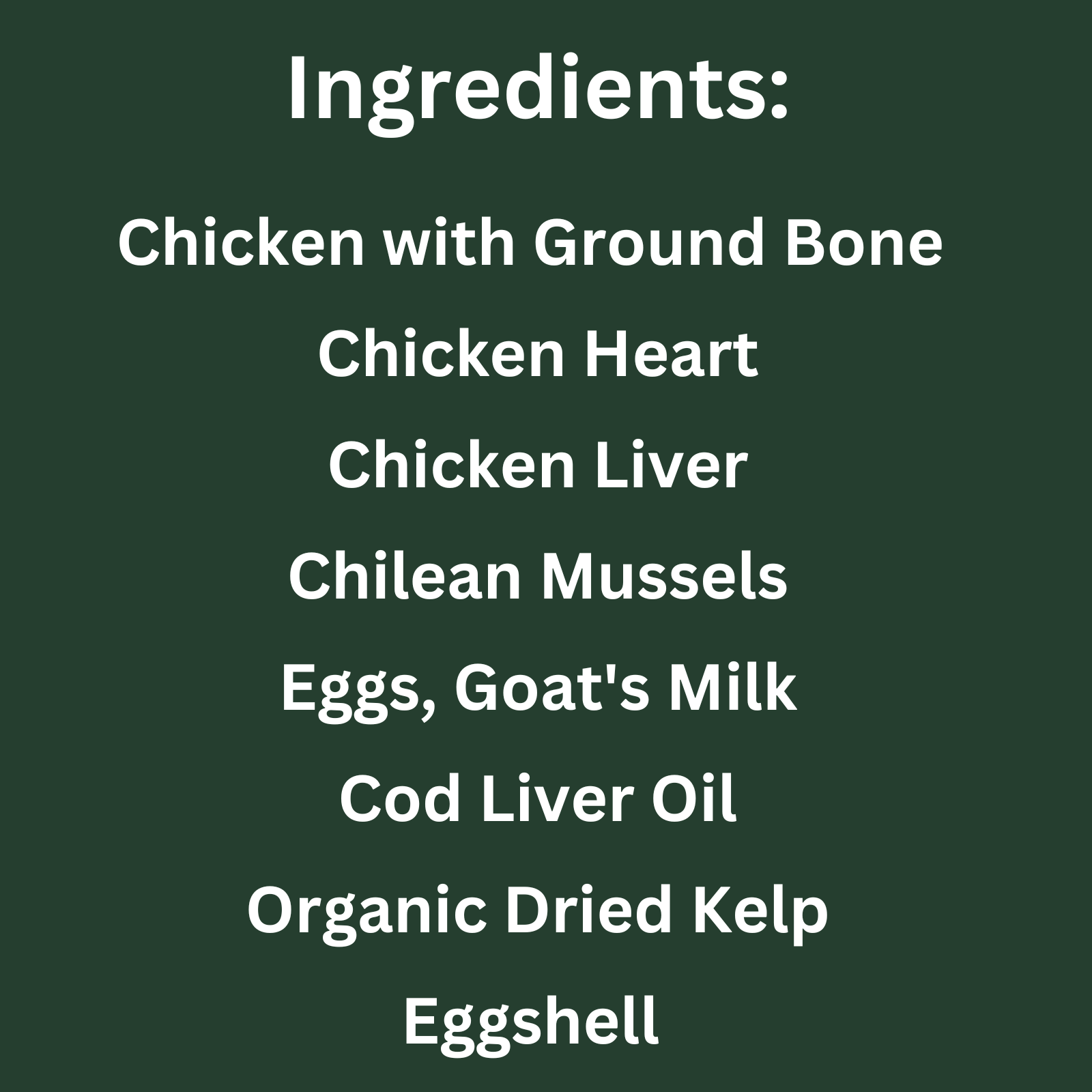 Complete & Balanced Chicken Recipe For CATS 1 lb